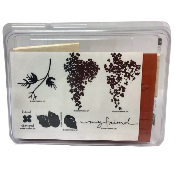 Stampin' Up! Other - Stampin’ Up! “Two-Step Stampin’ “Blossoms Abound” Rubber Stamp Set (2006)